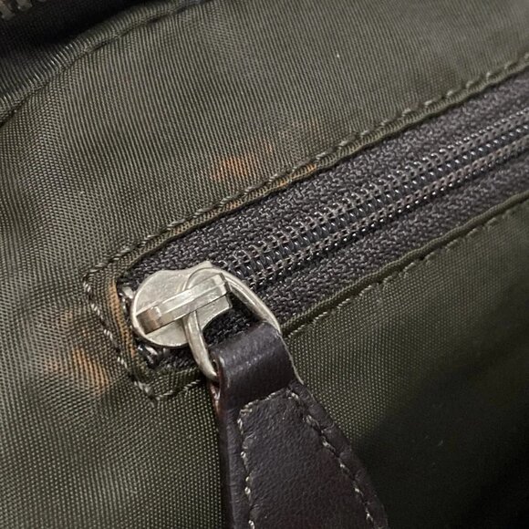 Auth DIOR/ChristianDior Trotter,Romantic - Dark Brown Brown PVC Leather Handbag - Picture 14 of 16